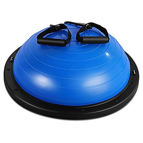 Bóng Bosu tập 58 cm thăng bằng Yoga, tập toàn thân đa chức năng tại nhà, văn phòng