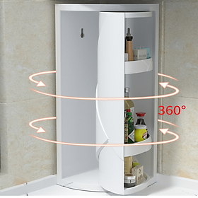 Mua Tủ góc xoay đa năng 3 tầng  tủ xoay thông minh thiết kế sang trọng đẹp mắt  tiết kiệm tối đa không gian nhà bạn