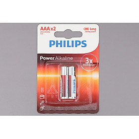 Pin AAA Philips vỉ 2 viên