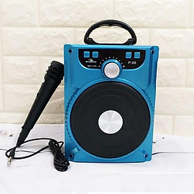 Hình ảnh Loa Kéo Bluetooth P88 P89 - Loa Xách Tay Tặng Micro Hát Karaoke Cực Hay CÓ SỈ