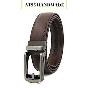 Thắt lưng nam mặt khóa tăng tự động hợp kim cao cấp A104 thương hiệu W