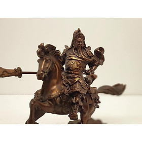 Mua Tượng Đồng Quan Công Vân Trường  Quan Vũ Cưỡi Ngựa Trấn Trạch Trừ Tà  Bằng Đồng Thau Hun Gỉa Cổ