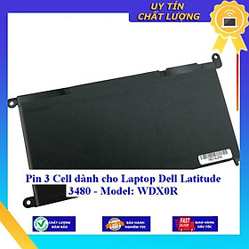 Pin cho Laptop Dell Latitude 3480 - Model: WDX0R - Hàng Nhập Khẩu New Seal