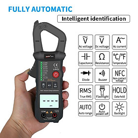 Mua Đồng Hồ Kẹp Dòng Tự Động WINAPEX 8201 - Đồng hồ ampe kìm đa năng đo dòng lên đến 600A có chức năng NCV dò điện