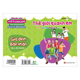 Thẻ Flashcard - The World Around You - Gia Đình - Bản Thân - Me & My Family - Bản Quyền