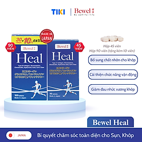 Thực phẩm chức năng chăm sóc toàn diện cho sụn khớp Bewel Heal