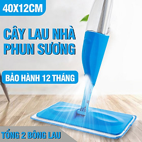 Mua Cây lau nhà phun sương thông minh xoay 360 độ lau sạch khô nhanh - Kitimop Spray