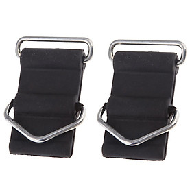 2Pcs Motorcycle Motorbike Fuel Gas Tank Band Strap for  PW50