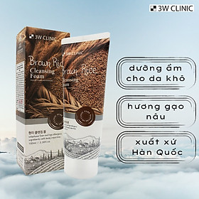 Sữa rửa mặt 3W Clinic Hàn Quốc mẫu mới 100ml cấp ẩm, làm sạch da loại bỏ bụi bẩn