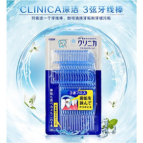 Set 30 cây tăm chỉ nha khoa cao cấp Nhật Bản Clinica Floss