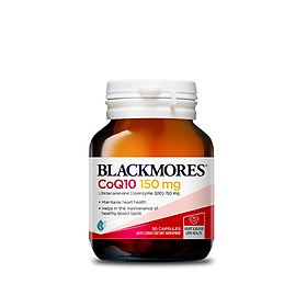 Viên Uống Bổ Tim Hỗ Trợ Sức Khỏe Blackmores CoQ10 150mg Lọ 30 Viên