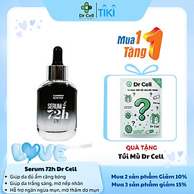 Serum 72h Dr Cell 30ml dưỡng trắng cấp ẩm căng bóng da - Hàng Chính Hãng
