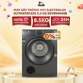 Mua Máy sấy quần áo Electrolux 8.5 kg EDV854N3SB Xám - Hàng chính hãng  Giao hàng HCM/HN 