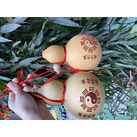 Mua Hồ lô tự nhiên hút tài lộc bình an khắc lazer ( Hàng có sẵn )