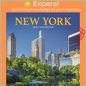Sách - New York Mini Calendar 2024 by  (UK edition, paperback)