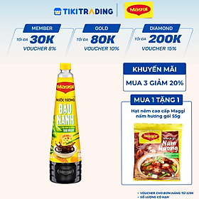 Nước tương MAGGI đậu nành thanh dịu 700ml