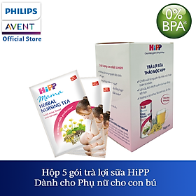 Quà tặng từ Philips Avent- Trà Cốm lợi sữa HiPP cho mẹ sau sinh
