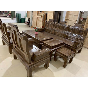 Mua Bộ bàn ghế hộp gỗ gụ mun đuôi công (miễn phí vận chuyển khu vực Hà Nội)