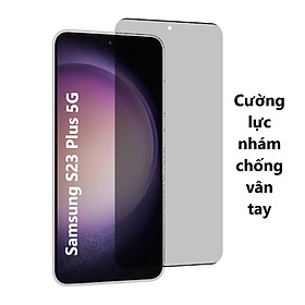 Miếng dán cường lực nhám cho Samsung Galaxy S20 S21 S22 S23 S24 Fe Plus Lite 5G 4G Chống vân tay dẻo