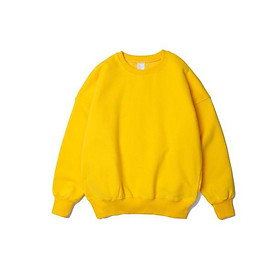 Sweater trơn dày lót lông - ẢNH THẬT