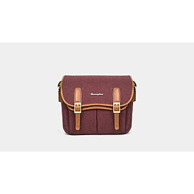 Mua Túi máy ảnh Herringbone Maniere Large - Wine color