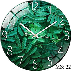 Mua Đồng hồ treo tường TRANG TRÍ mika phu gương đường kinh 35cm( MS 22)