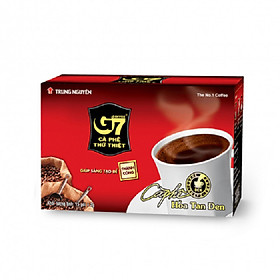 Cà Phê G7 Hòa Tan Đen - 3 hộp