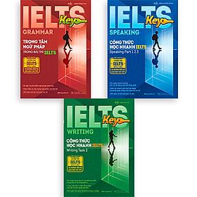 Nơi bán Combo 3 Cuốn IELTS Key - Công Thức Học Nhanh IELTS (Bộ Sách Luyện Thi IELTS Đầu Tiên Có Hướng Dẫn Và Giải Đáp Chi Tiết) - Giá Từ -1đ