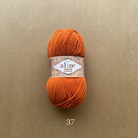 Cuộn len móc thú to Cotton Gold Pratica nhập khẩu chính hãng Alize Yarns đan móc thú, áo, chăn