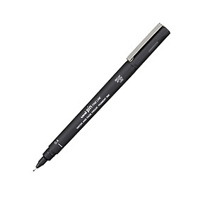 Bút Kỹ Thuật Uni Fine Line PIN 04-200 - Mực Đen
