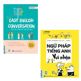 COMBO Easy English Conversation Giao tiếp tiếng Anh thật dễ dàng + Funny Grammar for you Basic Ngữ pháp tiếng Anh vui nhộn