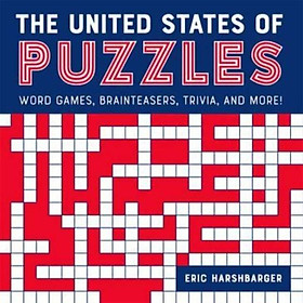 Sách - The United States of Puzzles - Word Games, Brainteasers, Trivia, and  by Eric Harshbarger (UK edition, paperback)