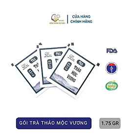 Gói Trà Mát Gan Thảo Mộc Vương Nano Đông trùng hạ thảo 