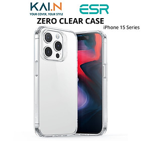 Ốp Lưng Trong Suốt ESR Dành Cho iPhone 15 Pro Max / iPhone 15 Pro / iPhone 15 Plus / iPhone 15, ESR ZERO CLEAR CASE - HÀNG CHÍNH HÃNG