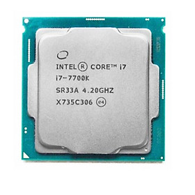 Mua Bộ Vi Xử Lý CPU Intel Core I7-7700K (4.20GHz  8M  4 Cores 8 Threads  Socket LGA1151  Thế hệ 7) Tray chưa Fan - Hàng Chính Hãng