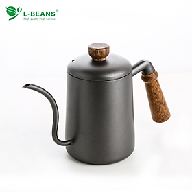 Ấm rót cà phê cổ ngỗng chuyên nghiệp L-Beans SD-600 Inox 304 600ml
