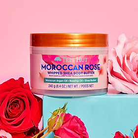 Bơ dưỡng thể Tree Hut Moroccan Rose Whipped Body Butter 240 gr