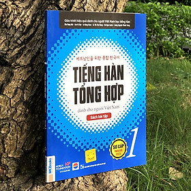 Sách - Combo Tiếng Hàn Tổng Hợp Dành Cho Người Việt Nam - Sơ Cấp 1 Phiên Bản Mới (4 Màu) + Bài Tập (Combo, lẻ tùy chọn)