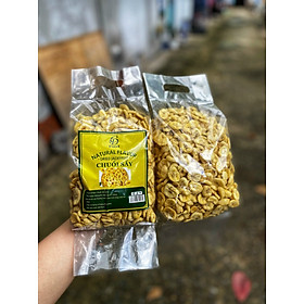 Chuối cau sấy giòn  túi 500g