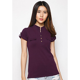 ÁO THUN NỮ CÁ SẤU CỔ TRỤ CÁ TÍNH THỜI TRANG NHIỀU MÀU