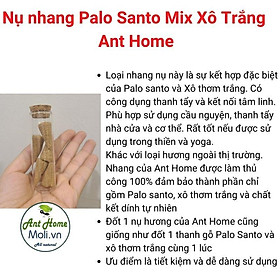 Nụ nhang Palo santo Mix Xô Trắng thanh tẩy nhà cửa