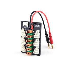 Bảng Cắm Sạc Li-Po 1-3S XT30 Ổ Song Song XT3 JST Cho Bộ Sạc IMAX B6 (6 Cáp)