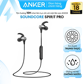 Mua Tai Nghe Bluetooth Nhét Tai Anker Soundcore Spirit Pro GVA A3404ZF1 - Hàng Chính Hãng
