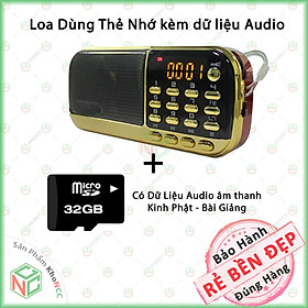 Mua (Lạc Quan) Loa Máy Nghe Pháp KhoNCC Hàng Chính Hãng - Kinh Phật  Thánh Ca  Bài Giảng  Có Thể Dùng Thẻ Nhớ  USB  Đài FM - KLM-LPCR836S