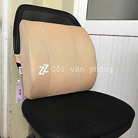 Gối Tựa Lưng Cao Su Non Cỡ Lớn ZURI PILLOW - GTL-02 Chống Đau Mỏi Lưng, Đau Cột Sống