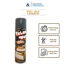 Thùng 12 Bình xịt đánh bóng đa năng chống bạc màu Telox Wax 550 ml