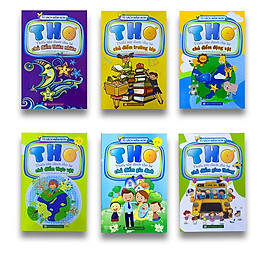 Bộ thơ thiếu nhi 6 cuốn dành cho bé