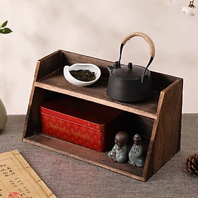 Mua Kệ Trang Trí Phòng Khách  Quầy Bar  Để Đồ Đa Năng  Kệ Trà Đạo Gỗ MDF Cao Cấp  Dễ Dàng Lắp Ghép