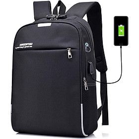 Balo Đi Học Chống Trộm Cực Hót ( Tặng kèm Khóa số, Cáp Sạc USB, Lỗ tai nghe tiện lợi ) - BL85