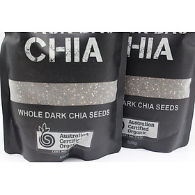 Hạt Chia Úc Túi Đen Black Bag Seeds 500g - Hàng Nhập Khẩu